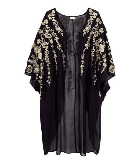Lyst Handm Kimono In Black