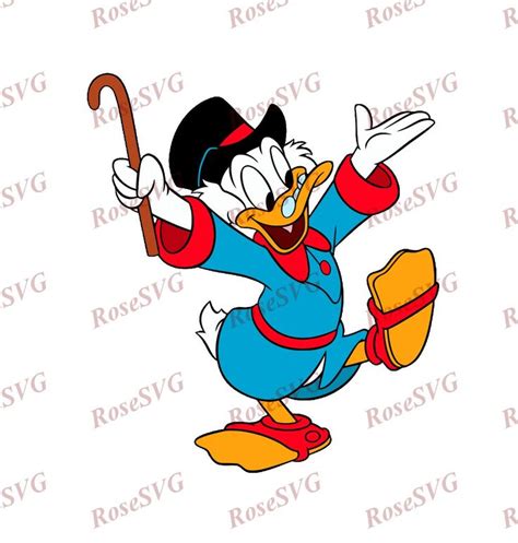 Scrooge Mcduck Ducktales Svg 25 Svg Dxf Cricut Silhouette Cut File