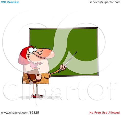 Clipart Illustration Of A Red Haired School Teacher In A Yellow Dress