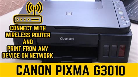 Canon Pixma G3010 Unboxing Setup And Connect With Wireless Router