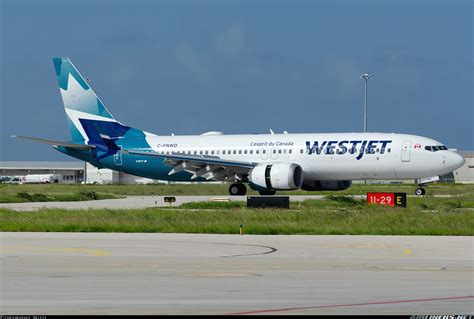 Boeing 737 8 Max Westjet Aviation Photo 5355989