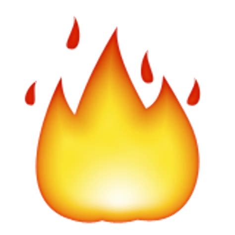 Download High Quality fire emoji transparent ios 10 Transparent PNG png image