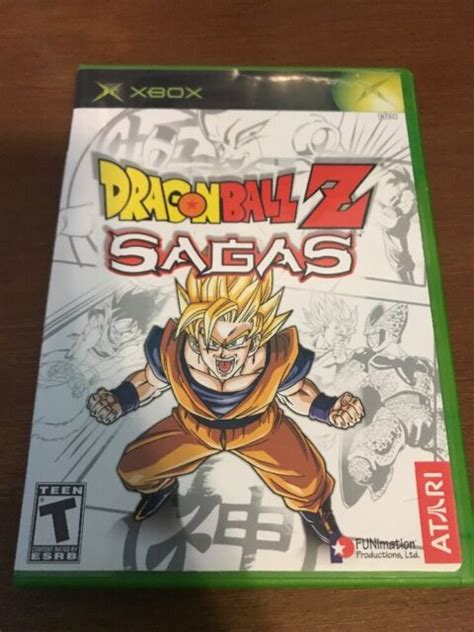 Dragon Ball Z Sagas Microsoft Xbox 2005 Very Good Complete Ebay