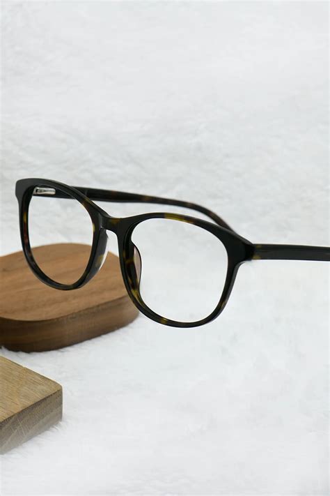 h5090 oval tortoise eyeglasses frames leoptique