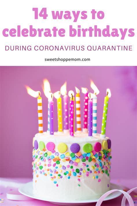 I'm celebrating my 10th wedding anniversary in quarantine. 15 Ways to Celebrate Birthdays during Coronavirus ...