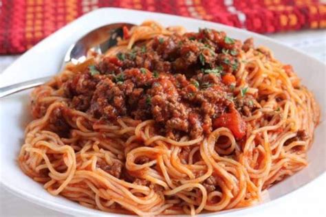 Ground Beef Spaghetti Sauce Real Healthy Recipes Rezfoods Resep