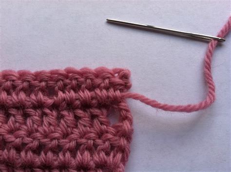 How To Weave In Yarn Ends I Like Crochet
