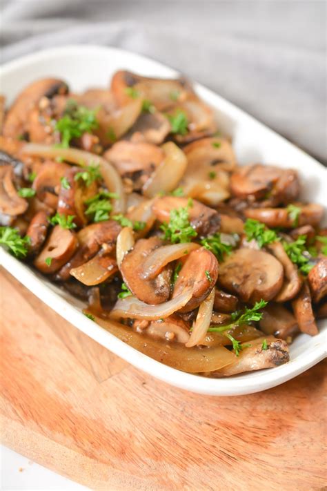 Sauteed Balsamic Mushrooms From Gate To Plate