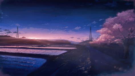 K Anime Landscape Wallpapers Top Free K Anime Landscape Backgrounds