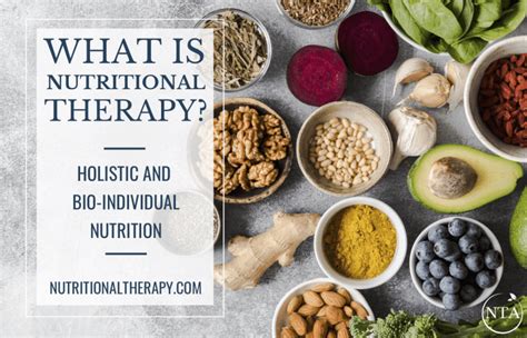 What Is Nutritional Therapy Holistic And Bio Individual Nutrition