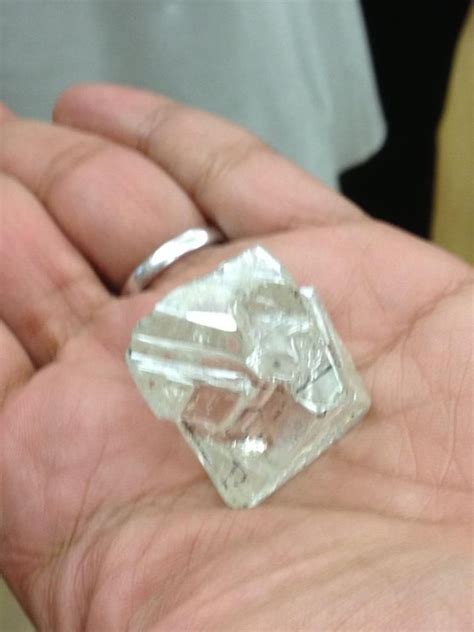 Carat Rough Uncut Diamond I Would Like To Hold One Too Minerals