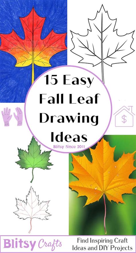 Leaf Drawing Ideas