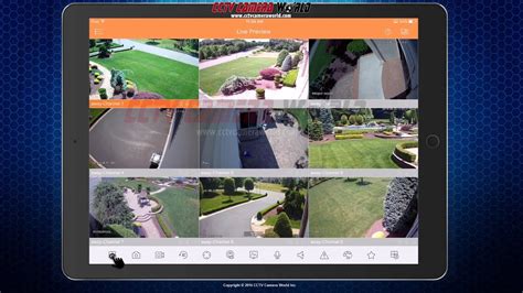 Using The Ipad To View Your Security Camera System Youtube