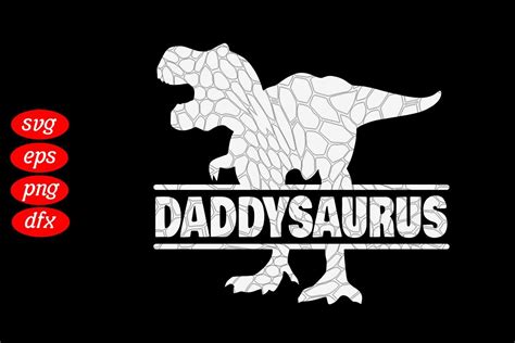 Daddy Saurus Fathers Day Svg Graphic By Daddy Cool · Creative Fabrica
