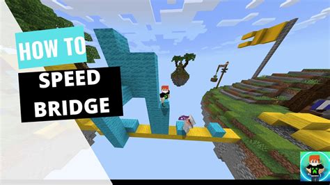 How To Speedbridge Minecraft Bedrock Edition Only Youtube