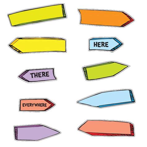 From a compass, these directional arrows develop into signs that are placed in strategic places to be seen. dr seuss directional sign arrows - Google Search ...