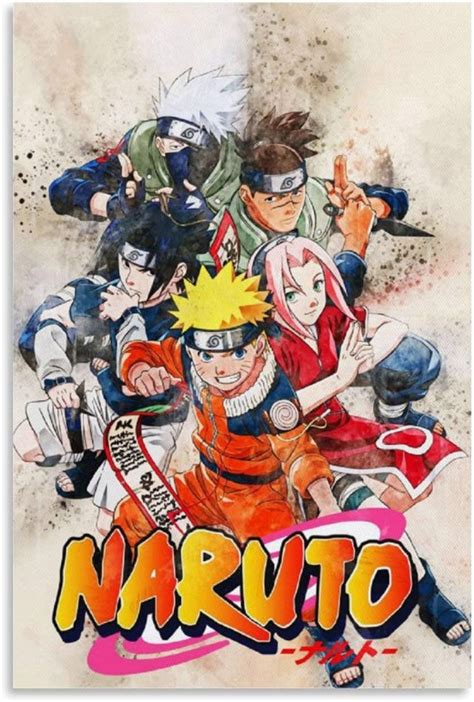 Ouji Anime Poster Naruto Poster Naruto Kakashi Creative