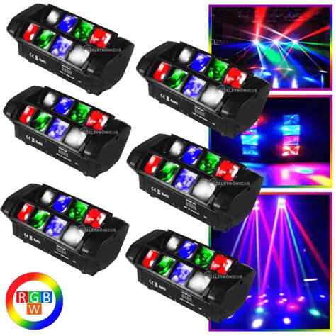 Kit Moving Globo Laser Rgbw Strobo Jogo De Luz Para Festa Dj W Jl Paraiso Dos Eletr Nicos