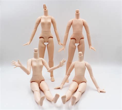 Free Shipping Sale Cheap Diy Nude Blyth Doll Bjd Joint Body 12 Inch