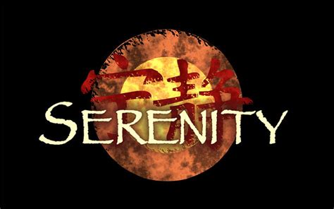 Serenity Logo Good Movie Serenity Great Show Firefly Flickr