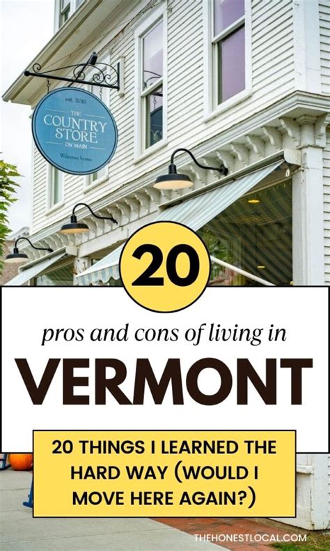 20 Honest Pros And Cons Of Living In Vermont Lets Talk
