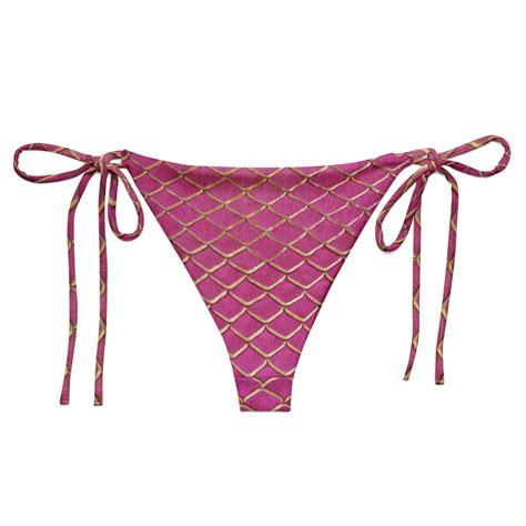 Malibu Recycled String Bikini Bottom – Finfolk Productions