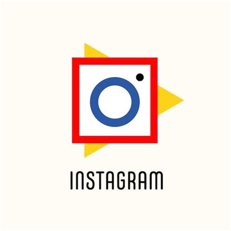 Logo Instagram estilo bauhaus | Famous logos, Bauhaus logo, Graphic design logo