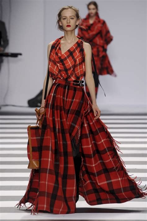 Plaid Fashion Trend Fallwinter 2011 2012