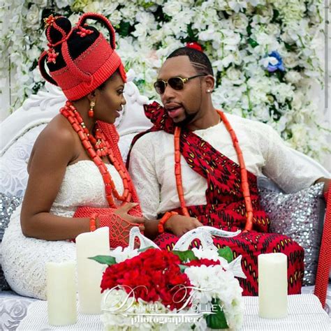 Nigerian Wedding Fashion Nigerian Weddings African Weddings Nigerian Tribes Edo Brides