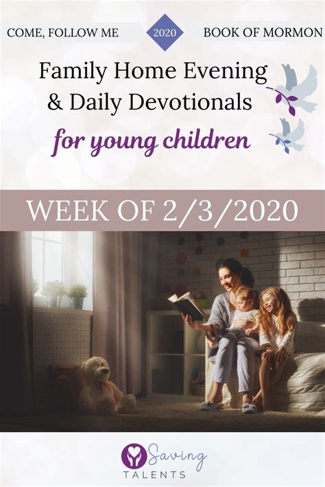 Come Follow Me Devotionals For Children 232020 With