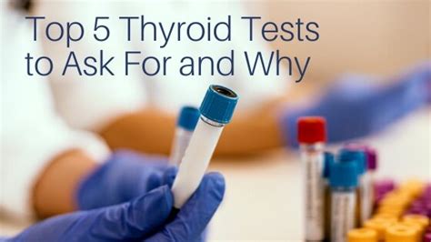 Top 5 Thyroid Tests To Ask For And Why Lindsay O Reilly Nutrition