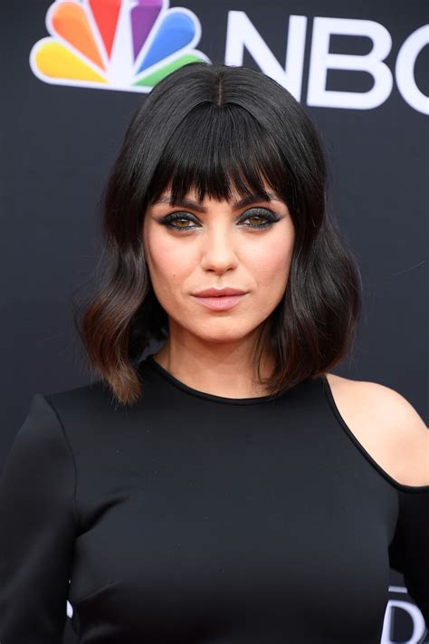 Mila Kunis Got Baby Bangs But Are They Real Hellogiggles