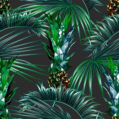 Tropical Palm Leaves On Behance