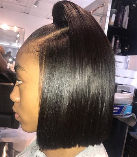 Short hair never looked better. 21 Stunning Black Girl Hairstyles With Weave (2020 Trends)