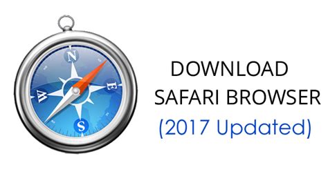 Download Safari Browser For Windows 10 7 81 2017 Updated Version