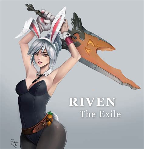 Battle Bunny Riven Fan Art