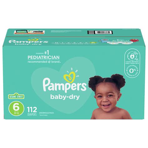 Save On Pampers Baby Dry Size 6 Diapers 35 Lbs Order Online Delivery