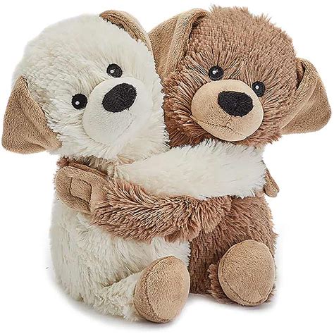 Warmies Cozy Plush Microwavable Warm Hugs Puppies Uk