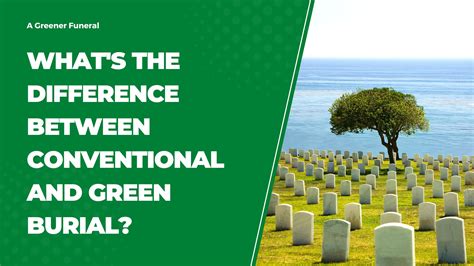 Conventional Vs Green Burial Whats The Difference A Greener Funeral