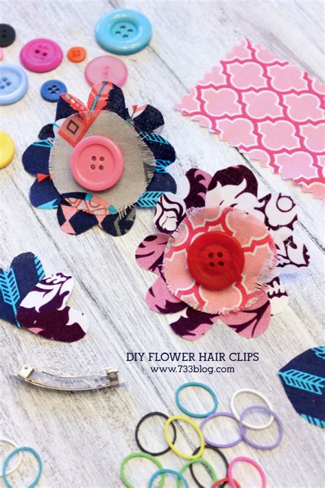 It get tons of compliments and i'm forever trying to explain how it's done {which doesn't always translate well with the use of hand gestures instead of photos DIY Scrap Fabric Flower Hair Clips - Inspiration Made Simple