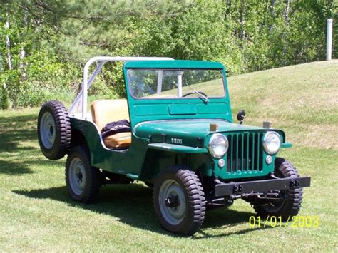 1951 Willys Cj3a No Reserve For Sale Photos Technical Specifications
