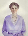 A self portrait of herself,the Grand Duchess Olga Alexandrovna Romanova ...