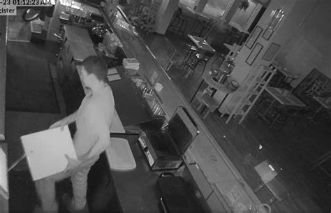 Security Camera Footage Captures Suspect Stealing Cash Register At Youngstown Restaurant