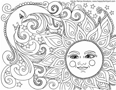 Mandala Sun And Moon Coloring Page Free Printable Coloring Pages For Kids