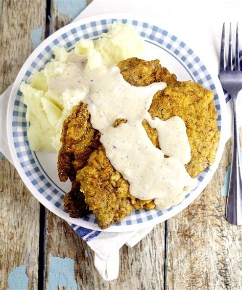 Classic Southern Chicken Fried Steak Recipe With White Gravy Is Quick