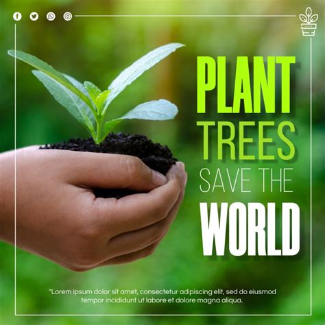 Tree Planting Template Postermywall