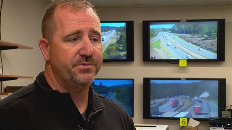 State Of Our Roads Dot Control Center Monitors Traffic In The