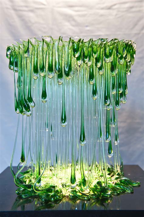 Fused Glass Artwork Art Of Glass Blown Glass Art Plastic Bottle Art