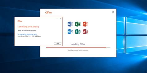 Office 365 Home Not Getting Installed With Error 30015 11 3221225506