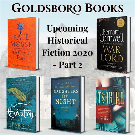 Upcoming Historical Fiction 2020 Goldsboro Books